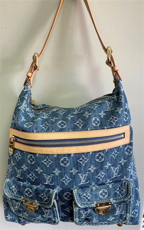 lv denim sling bag|luis vuitton denim bag.